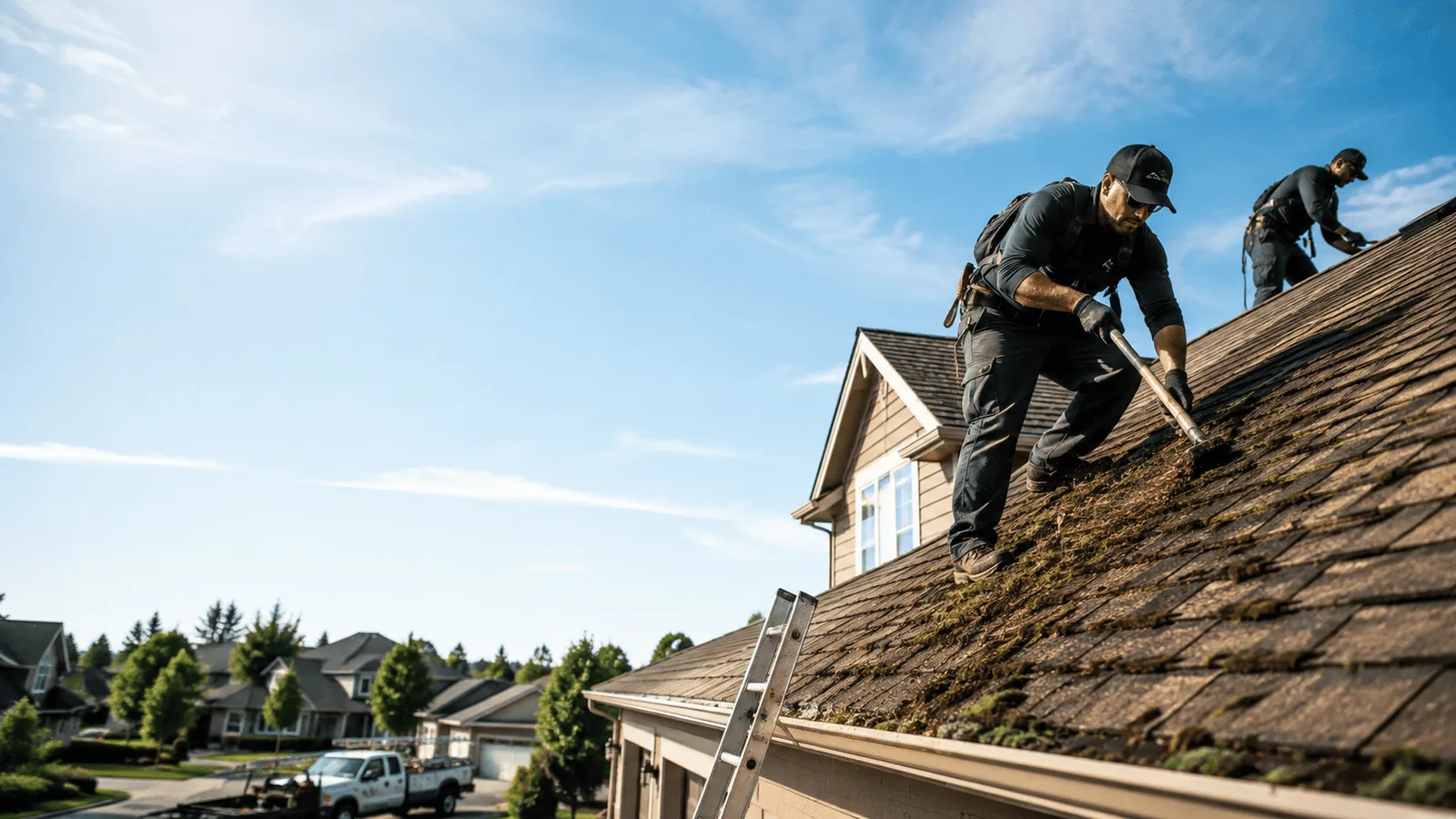 Roof Moss Removal in Pontotoc, TX near me